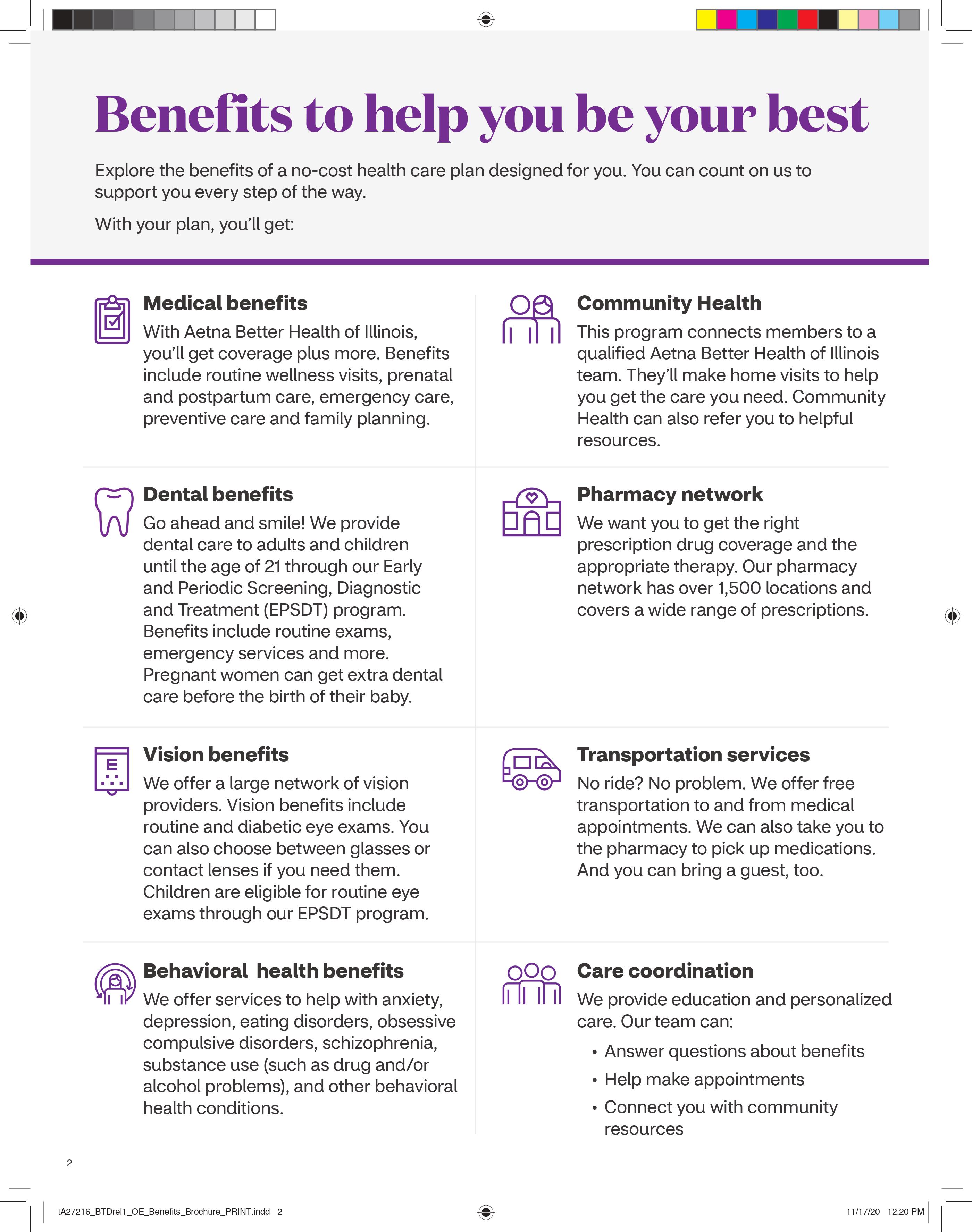 OE benefits brochure