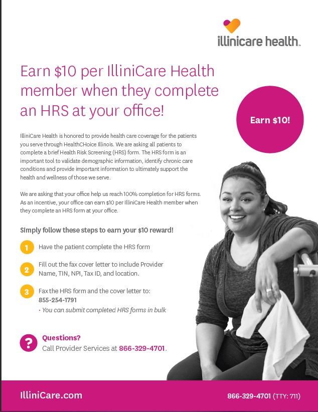 Provider flyer